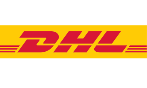 DHL logo — VendrHQ vending machine client site