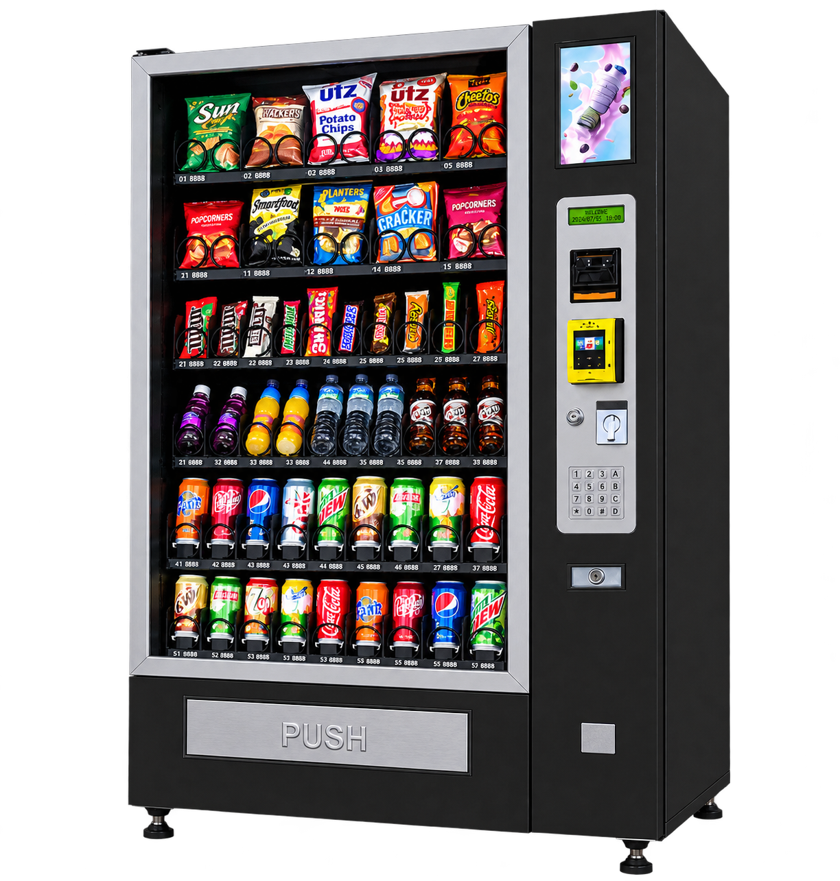 VCM4-5000 Flagship Combo vending machine supplied and serviced by VendrHQ in Melbourne
