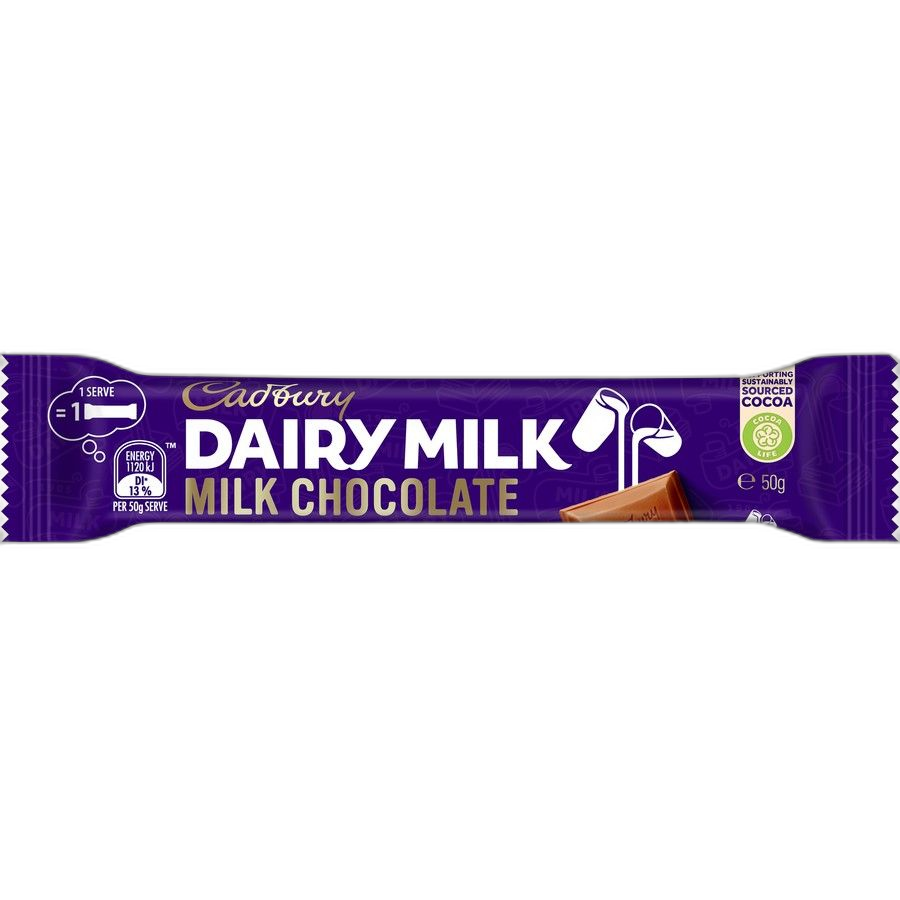 Cadbury Dairy Milk — available in VendrHQ vending machines, Melbourne